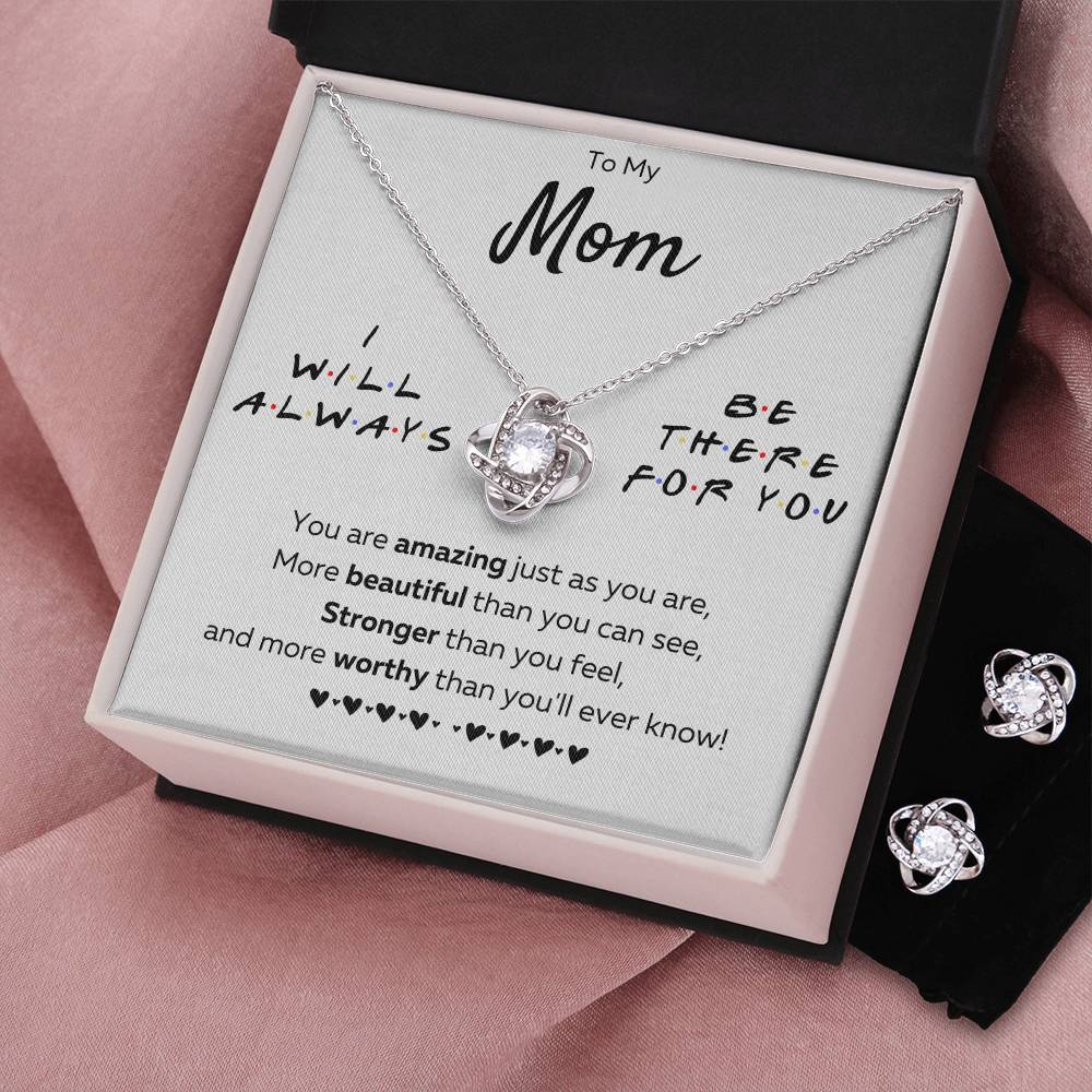 Friends Interlocking Box with Earrings