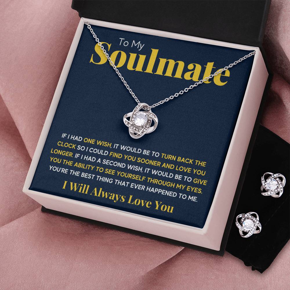 Soulmate Wish Box with Earrings