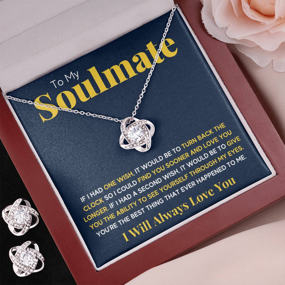 Soulmate Wish Box with Earrings