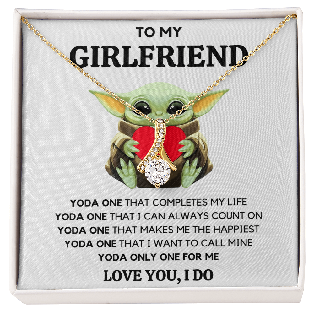 TO MY GIRLFRIEND ALLURING NECKLACE