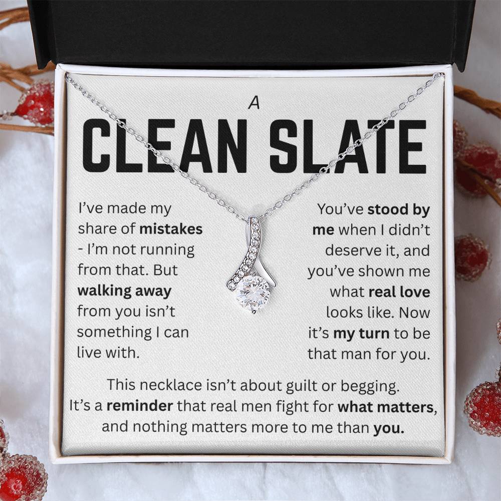 APOLOGY A CLEAN SLATE ALLURING NECKLACE GIFT SET
