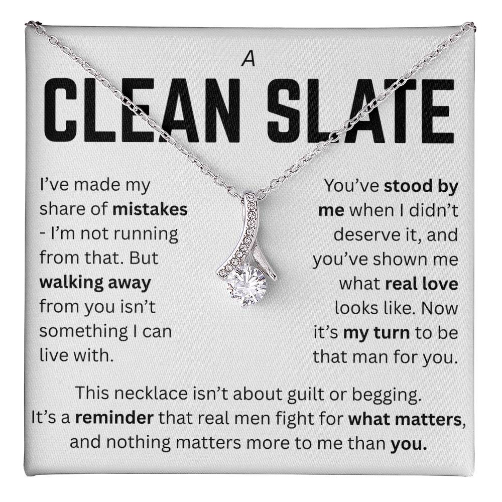 APOLOGY A CLEAN SLATE ALLURING NECKLACE GIFT SET