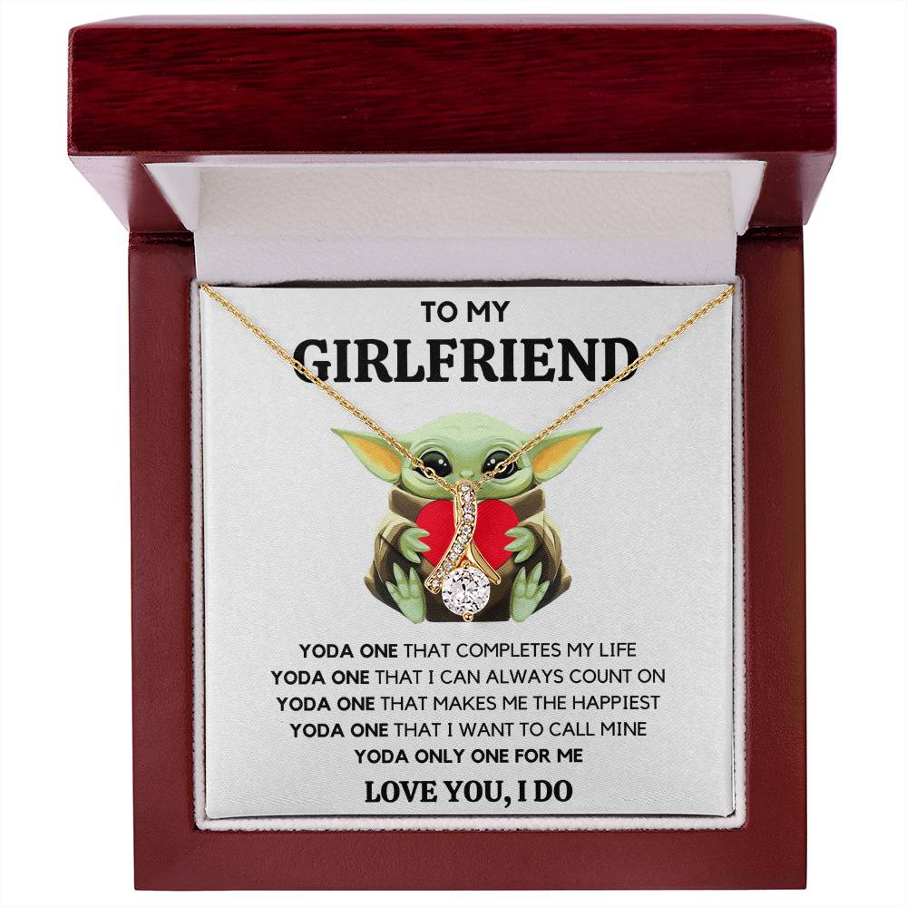 TO MY GIRLFRIEND ALLURING NECKLACE