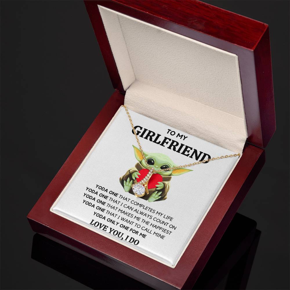 TO MY GIRLFRIEND ALLURING NECKLACE