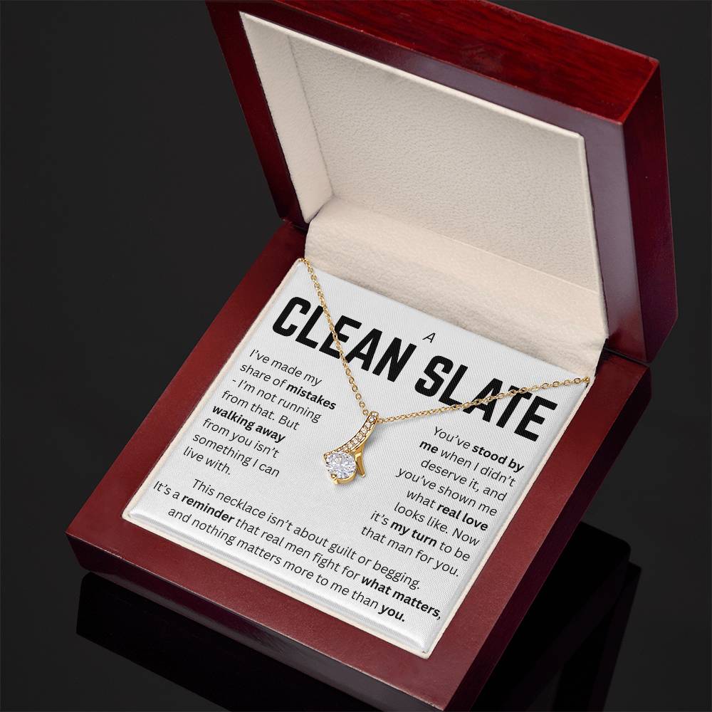 APOLOGY A CLEAN SLATE ALLURING NECKLACE GIFT SET