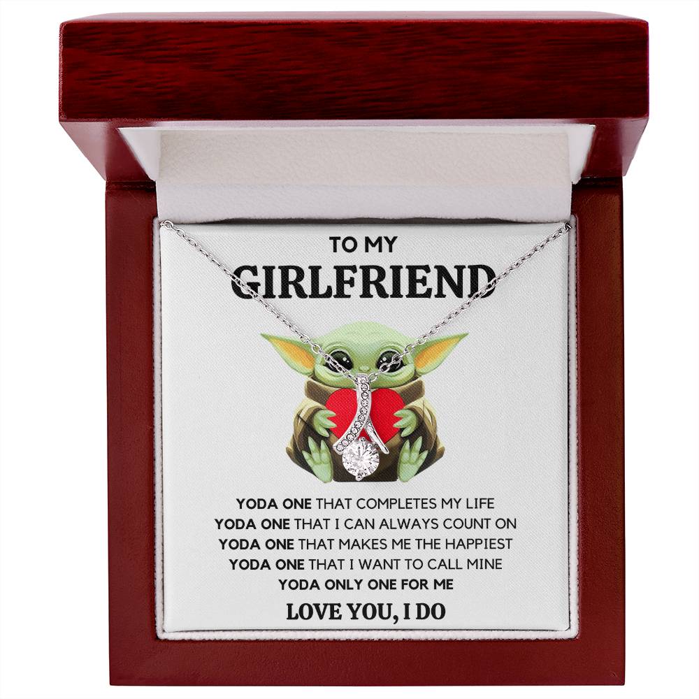 TO MY GIRLFRIEND ALLURING NECKLACE