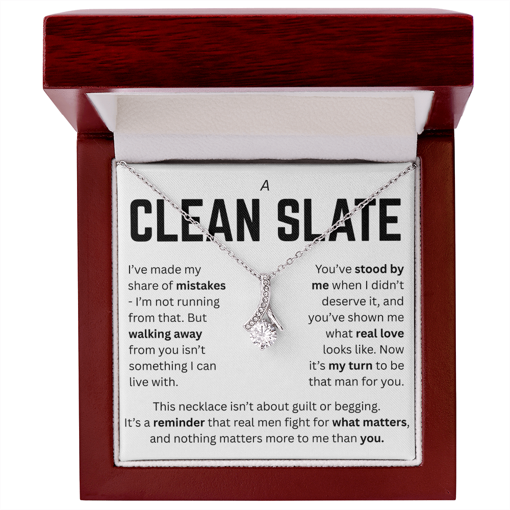 APOLOGY A CLEAN SLATE ALLURING NECKLACE GIFT SET