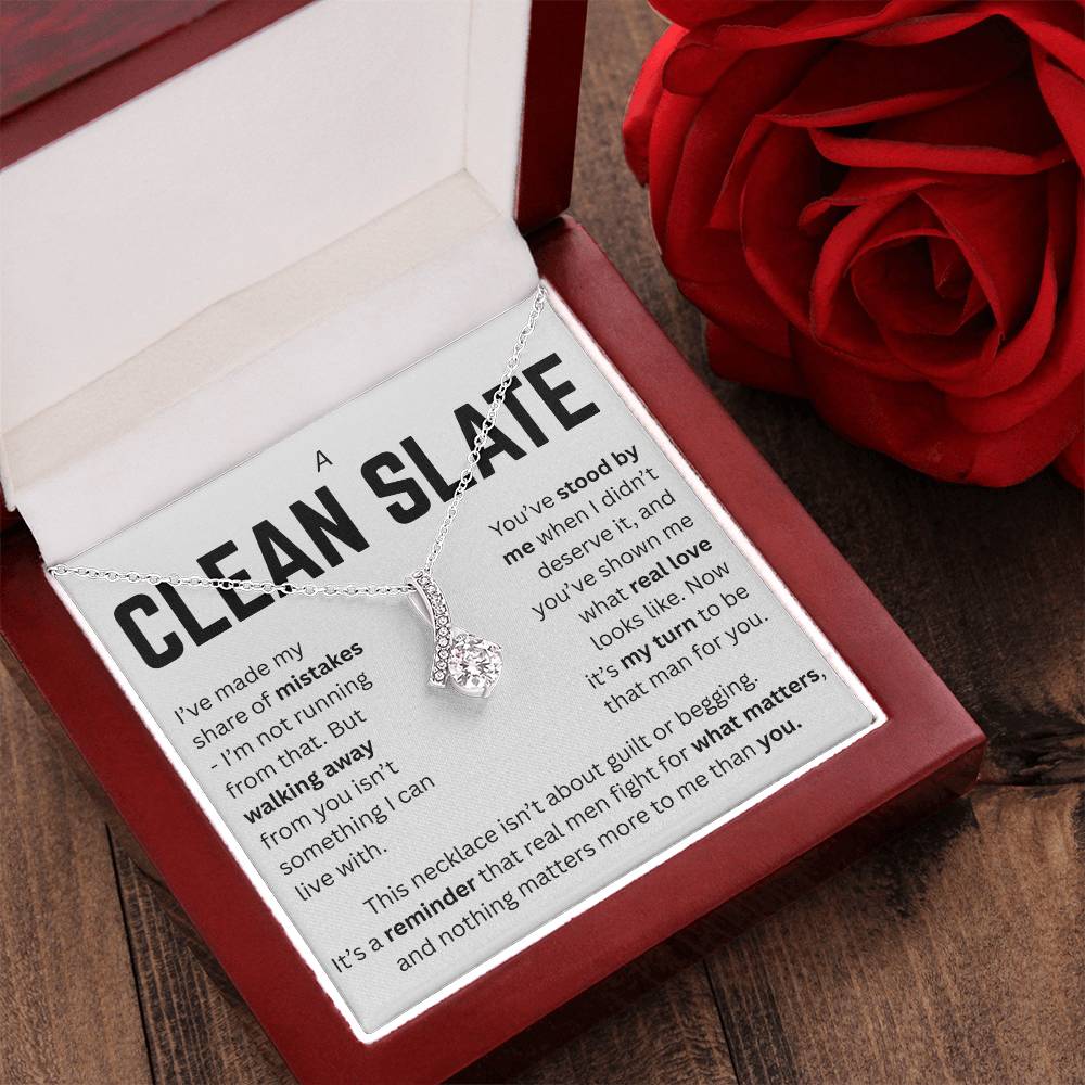 APOLOGY A CLEAN SLATE ALLURING NECKLACE GIFT SET