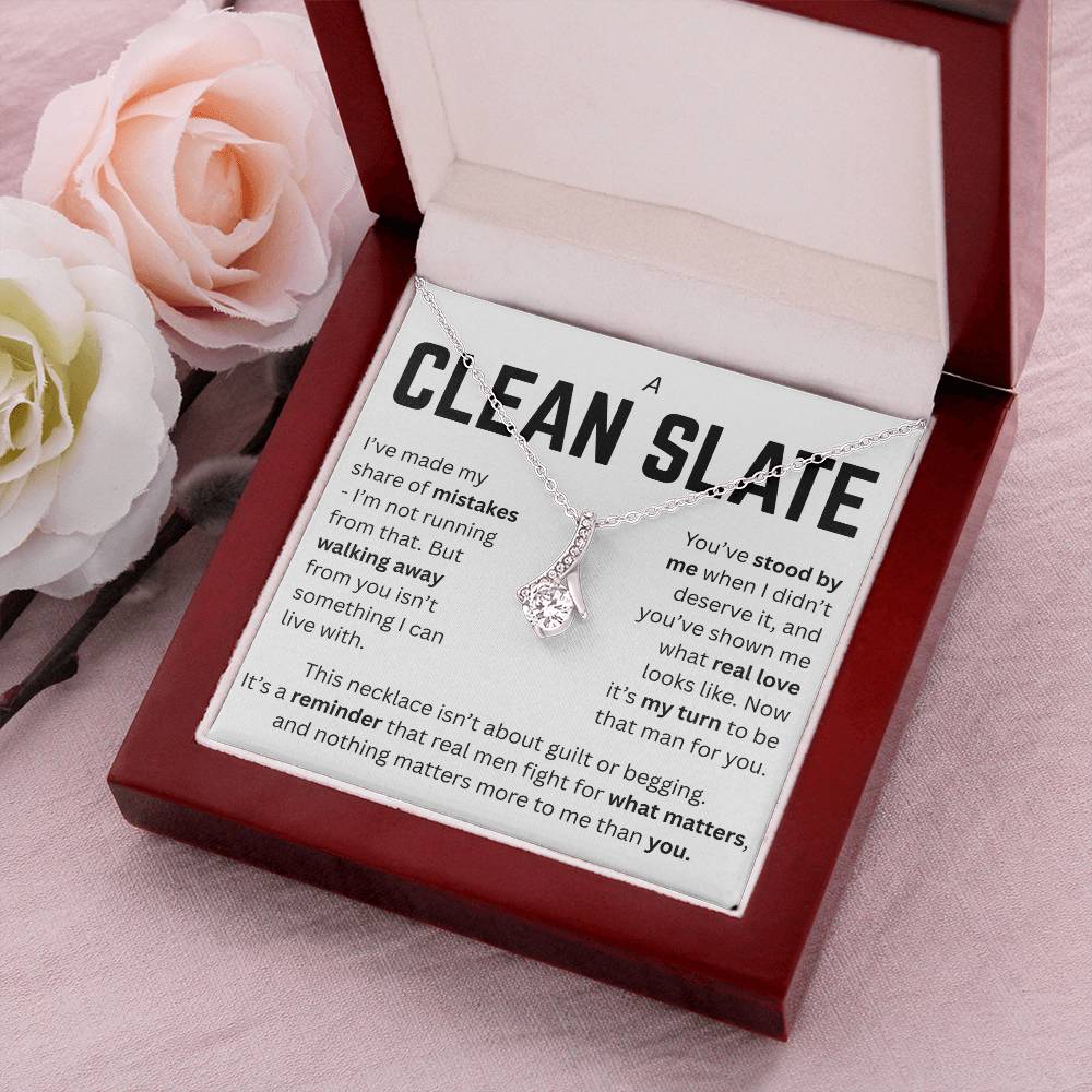 APOLOGY A CLEAN SLATE ALLURING NECKLACE GIFT SET