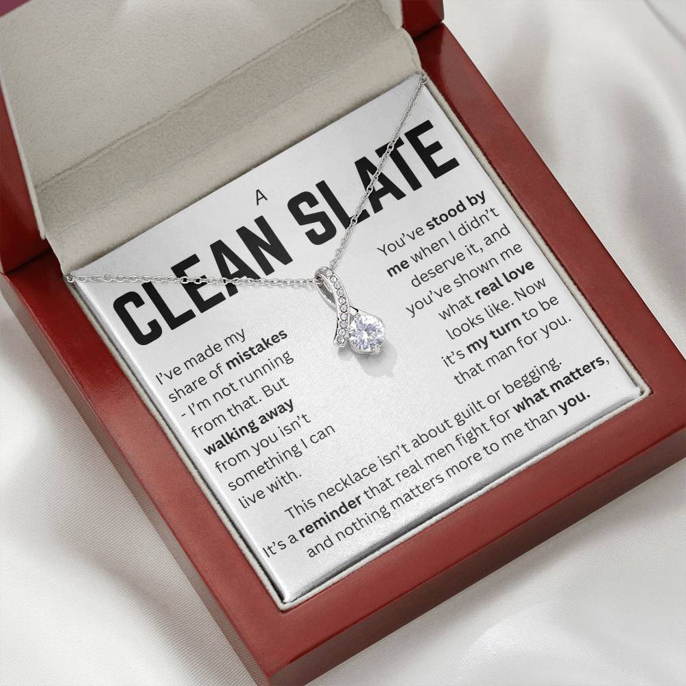 APOLOGY A CLEAN SLATE ALLURING NECKLACE GIFT SET