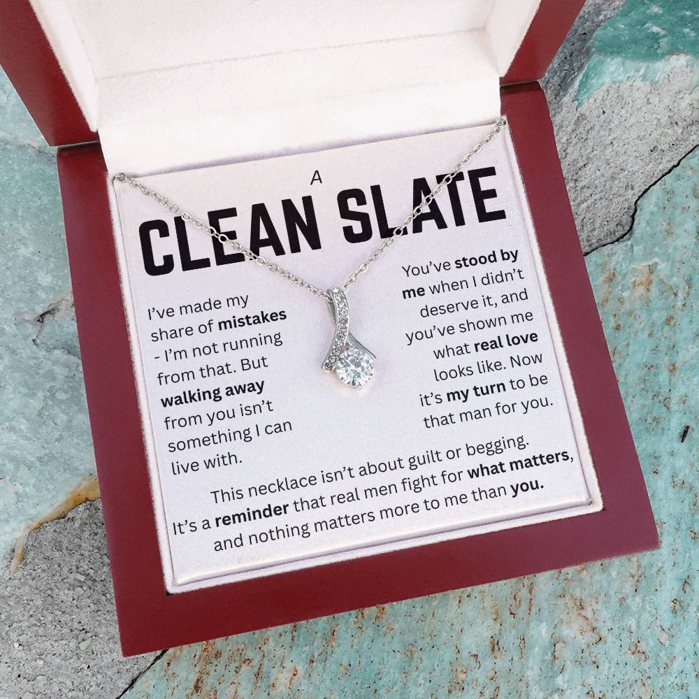 APOLOGY A CLEAN SLATE ALLURING NECKLACE GIFT SET
