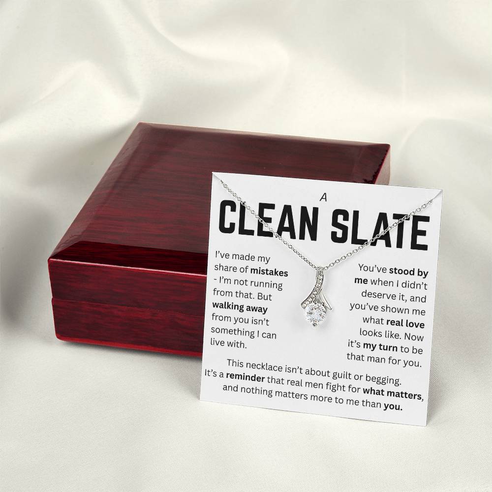 APOLOGY A CLEAN SLATE ALLURING NECKLACE GIFT SET