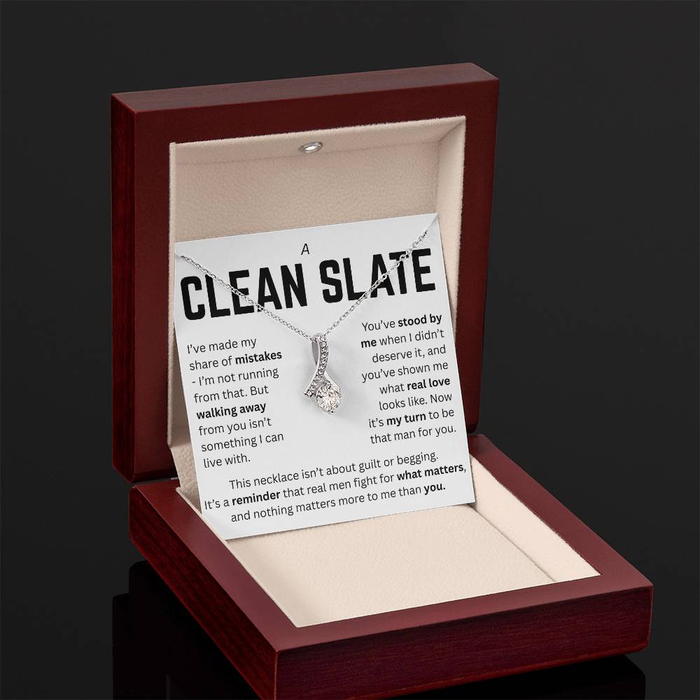 APOLOGY A CLEAN SLATE ALLURING NECKLACE GIFT SET