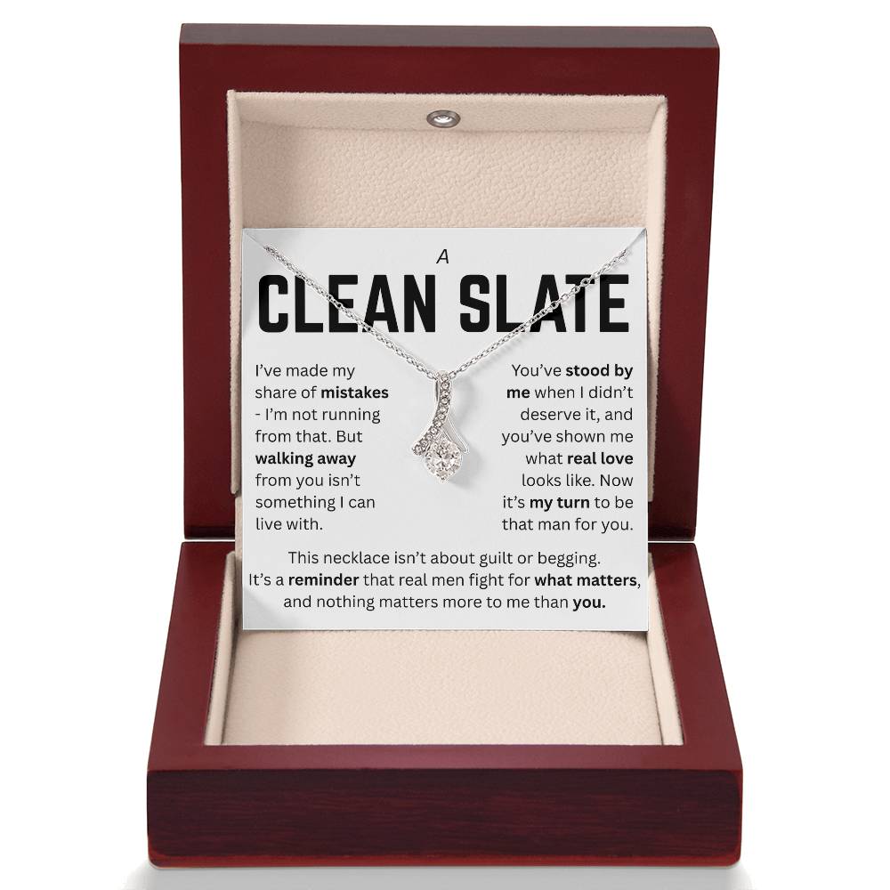 APOLOGY A CLEAN SLATE ALLURING NECKLACE GIFT SET