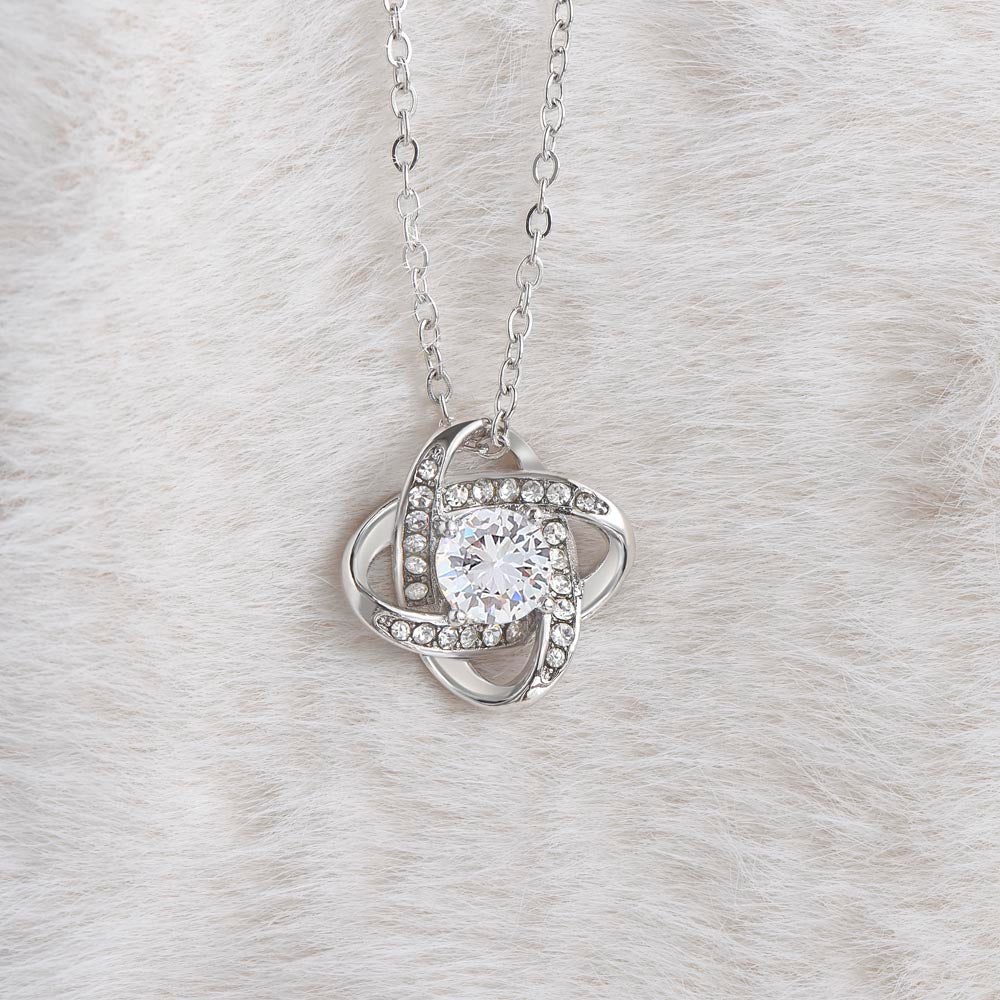 TO MY FUTURE WIFE MAGIC GENIE LOVE KNOT NECKLACE GIFT SET