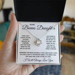 Bonus Daughter Gifts From Stepdad Stepmom Like A Daughter To Me Jewelry daughter in law necklace gift for daughter in law