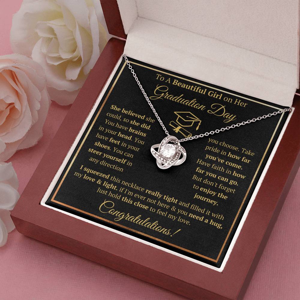 Graduation Gifts For Her 2022 College Graduation Necklace For My daughter Granddaughter Jewelry Pendant with Message Card and Gift Box