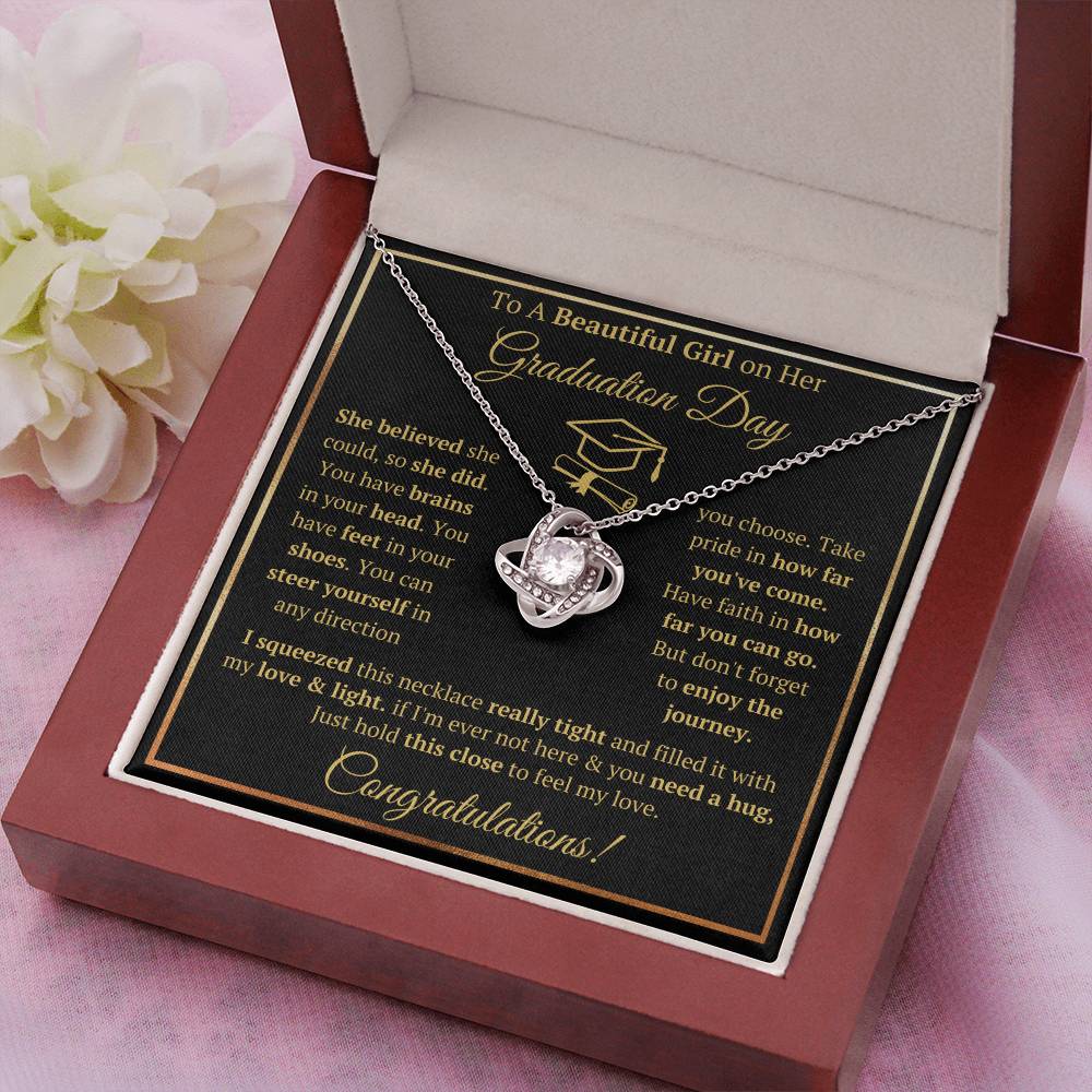 Graduation Gifts For Her 2022 College Graduation Necklace For My daughter Granddaughter Jewelry Pendant with Message Card and Gift Box