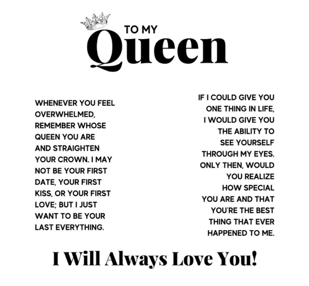 To My Queen Love Knot Necklace Rose Box Gift Set