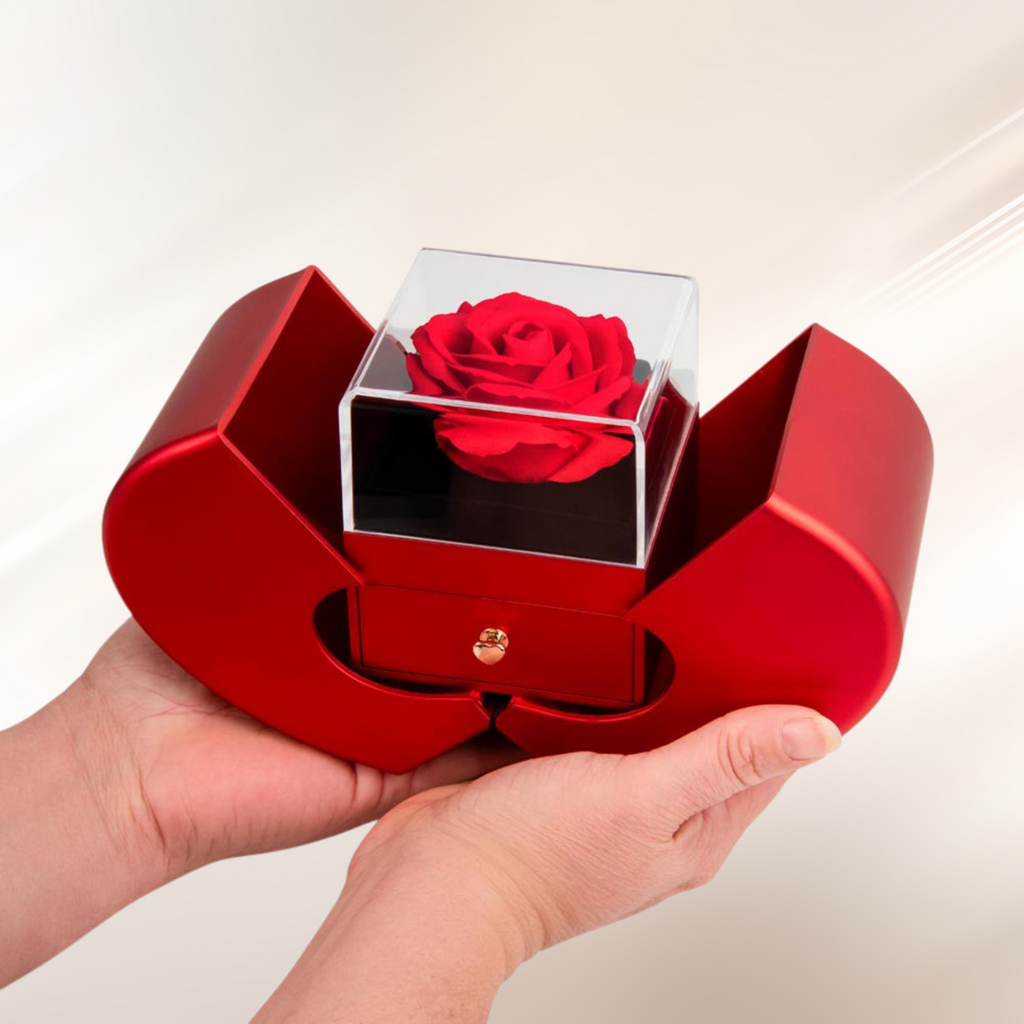 To My Soulmate Christmas Necklace Heart Box Gift Set