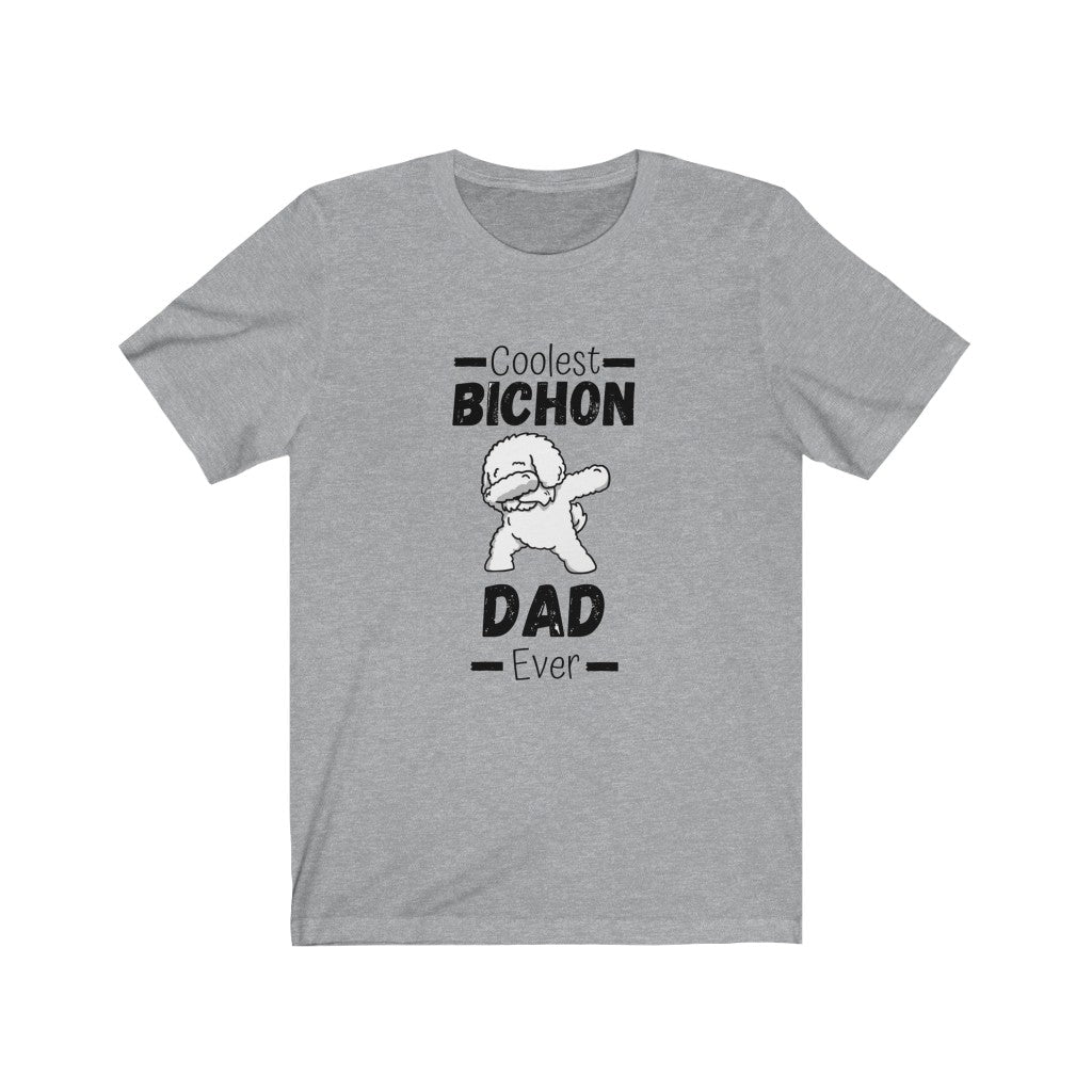 COOLEST BICHON DAD EVER T-SHIRT - ON CLOUD NINE GIFTS
