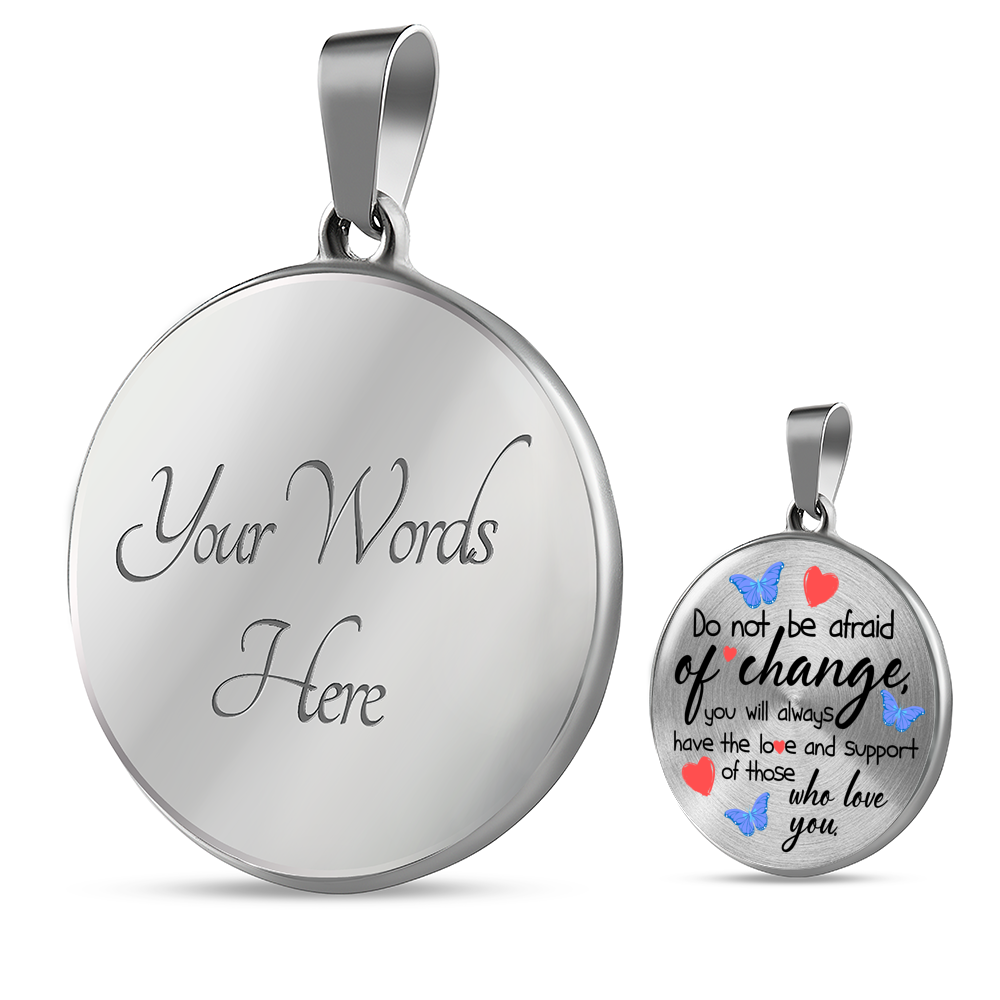 LOVE AND SUPPORT CIRCLE NECKLACE GIFT SET - ON CLOUD NINE GIFTS