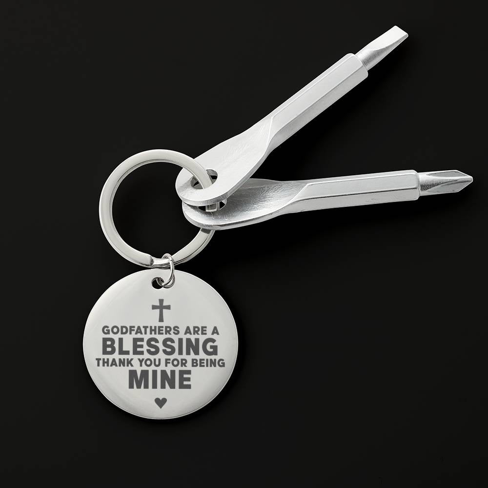 GODFATHER SCREWDRIVER KEYCHAIN WITH GIFT BOX - ON CLOUD NINE GIFTS