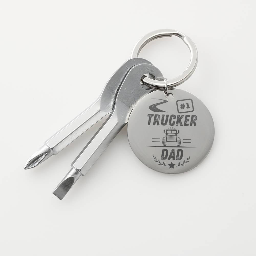 N1 TRUCKER DAD SCREWDRIVER KEYCHAIN WITH GIFT BOX - ON CLOUD NINE GIFTS