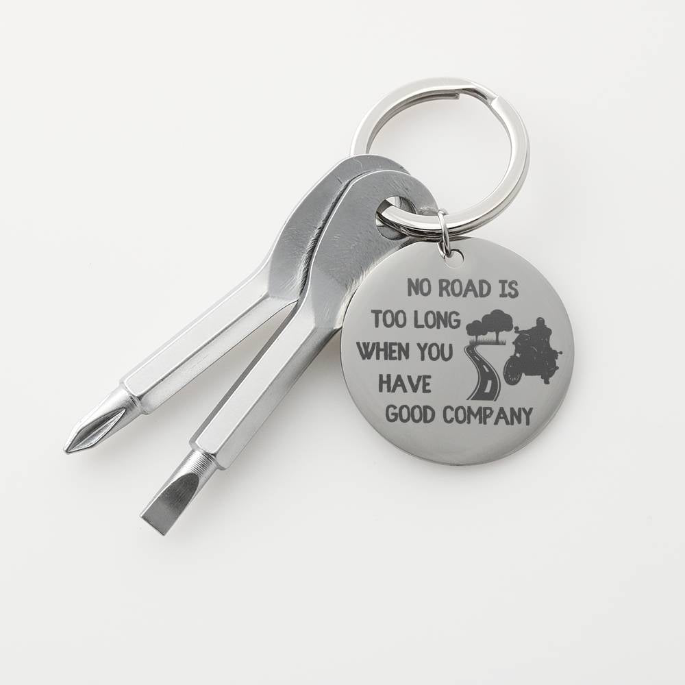 ROAD COMPANY SCREWDRIVER KEYCHAIN WITH GIFT BOX - ON CLOUD NINE GIFTS