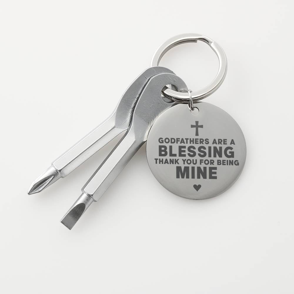 GODFATHER SCREWDRIVER KEYCHAIN WITH GIFT BOX - ON CLOUD NINE GIFTS