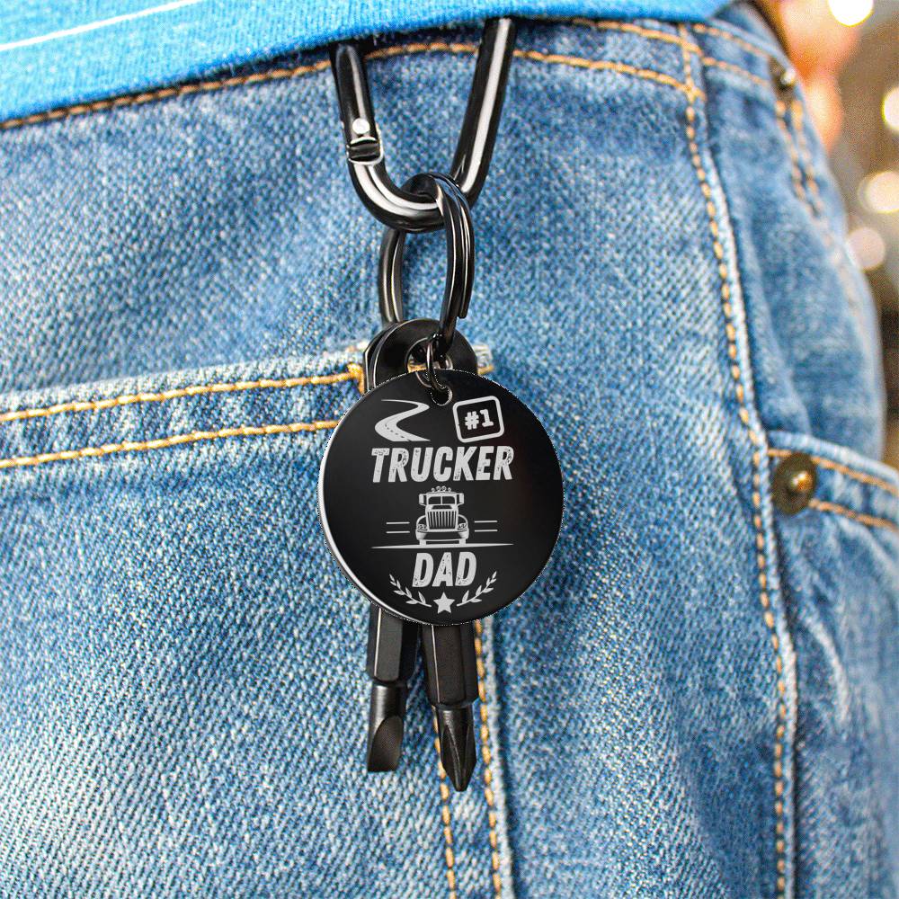 N1 TRUCKER DAD SCREWDRIVER KEYCHAIN WITH GIFT BOX - ON CLOUD NINE GIFTS