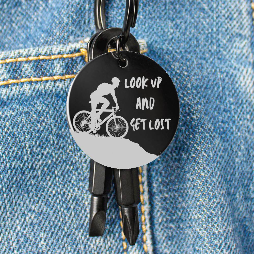 LOOK UP AND GET LOST SCREWDRIVER KEYCHAIN WITH GIFT BOX - ON CLOUD NINE GIFTS