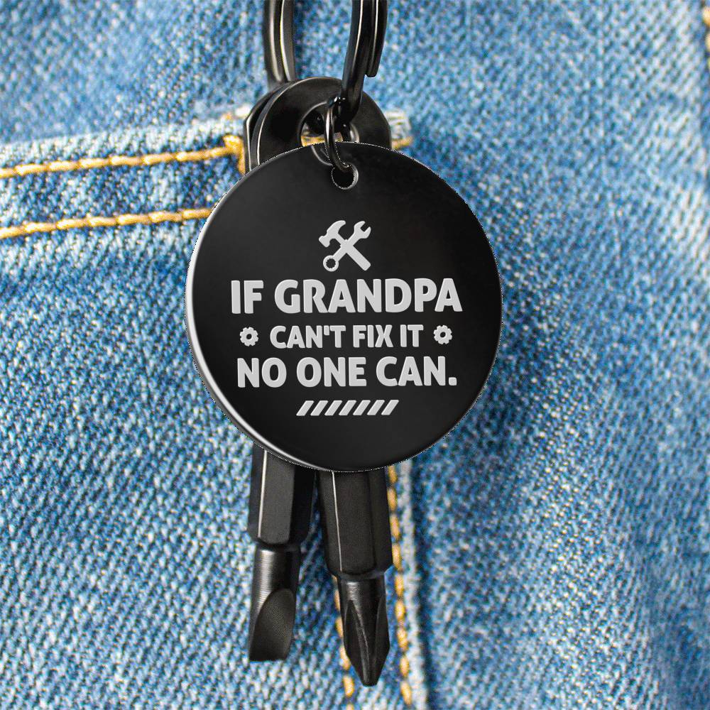 GRANDPA SCREWDRIVER KEYCHAIN WITH GIFT BOX - ON CLOUD NINE GIFTS