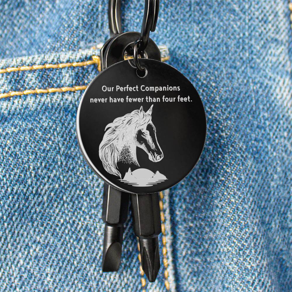 HORSE COMPANION SCREWDRIVER KEYCHAIN WITH GIFT BOX - ON CLOUD NINE GIFTS