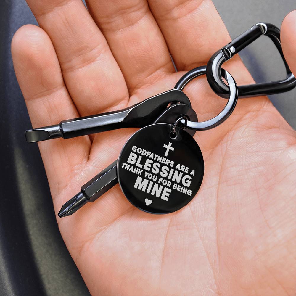 GODFATHER SCREWDRIVER KEYCHAIN WITH GIFT BOX - ON CLOUD NINE GIFTS