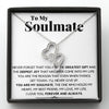 TO MY SOULMATE DEEPEST JOY DOUBLE HEART NECKLACE GIFT SET - ON CLOUD NINE GIFTS