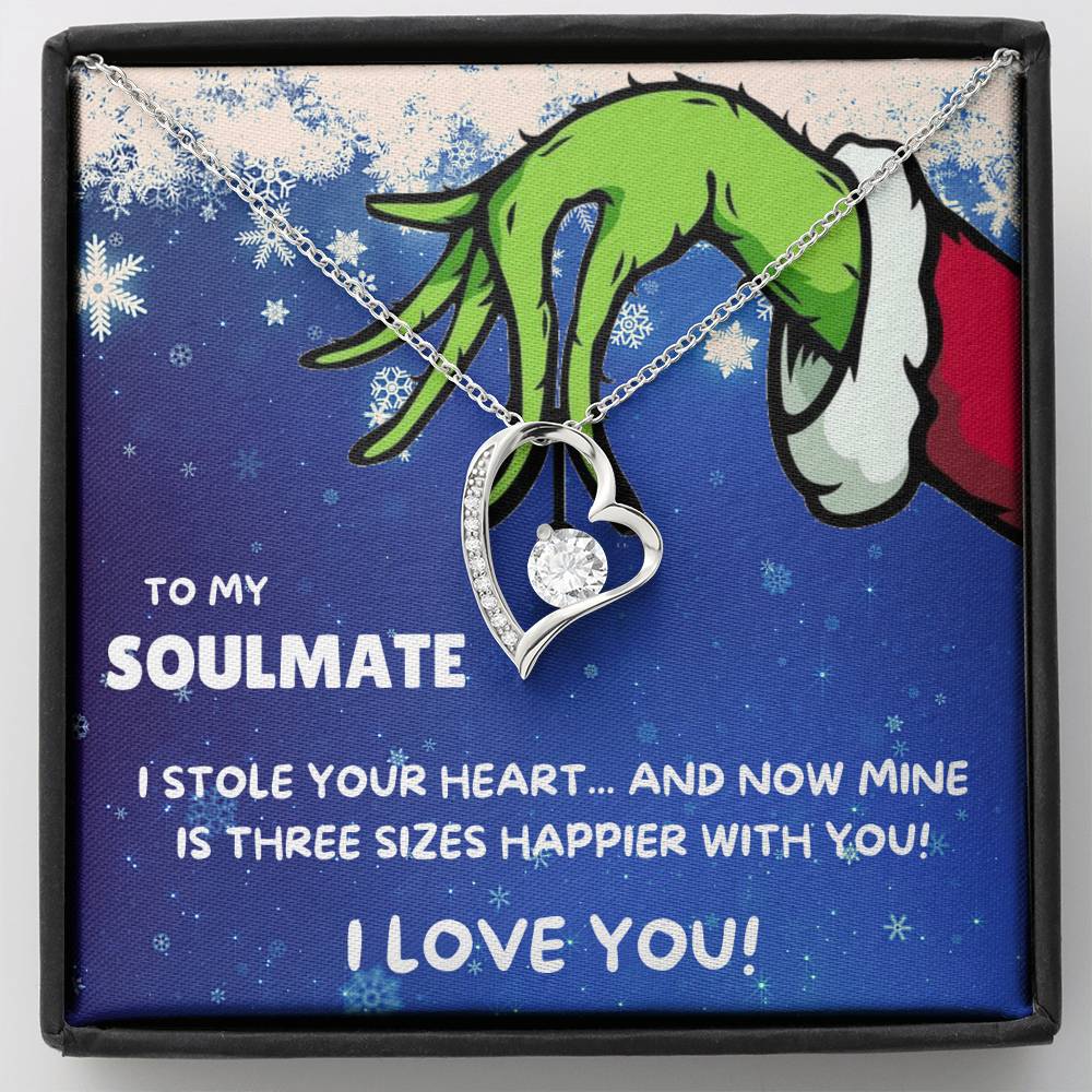 TO MY SOULMATE HEART NECKLACE GIFT SET - ON CLOUD NINE GIFTS