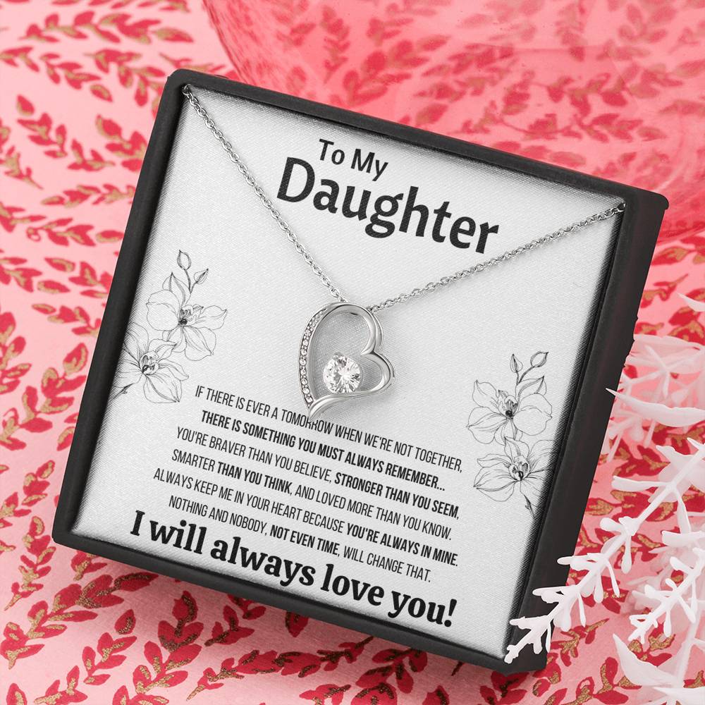TO MY DAUGHTER HEART NECKLACE - ON CLOUD NINE GIFTS