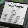 TO MY SOULMATE DEEPEST JOY HEART NECKLACE GIFT SET - ON CLOUD NINE GIFTS