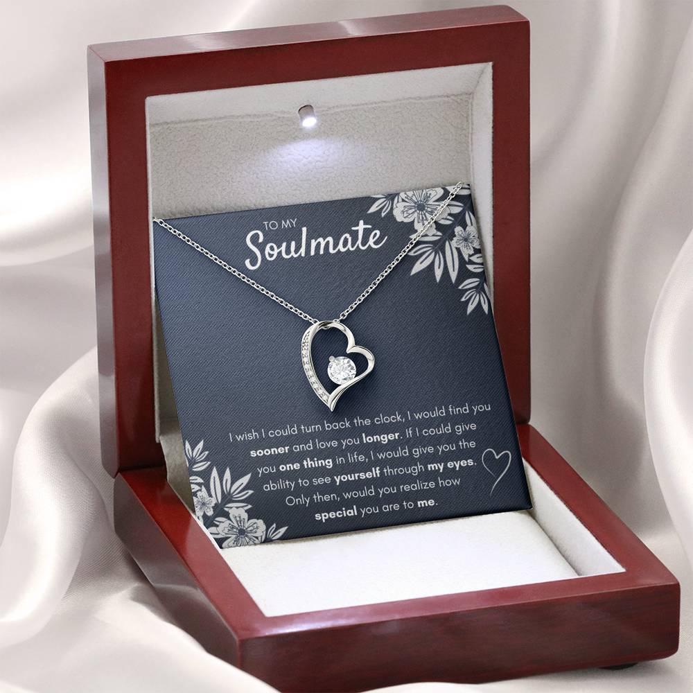 TO MY SOULMATE HEART NECKLACE GIFT SET - ON CLOUD NINE GIFTS