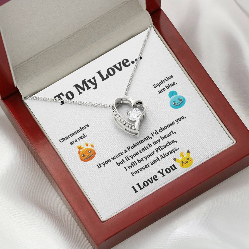 TO MY LOVE "CATCH MY HEART" HEART NECKLACE GIFT SET - ON CLOUD NINE GIFTS