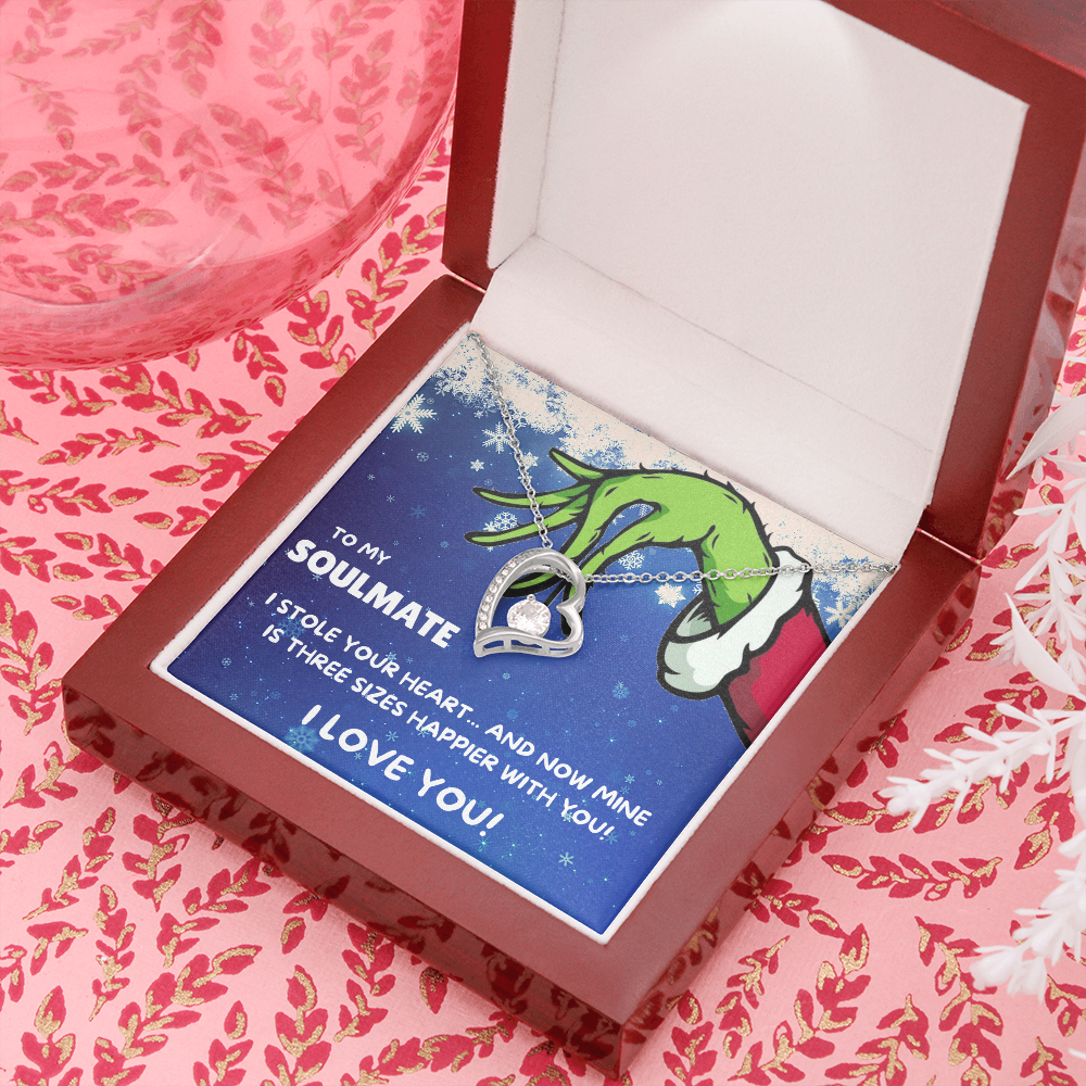 TO MY SOULMATE HEART NECKLACE GIFT SET - ON CLOUD NINE GIFTS