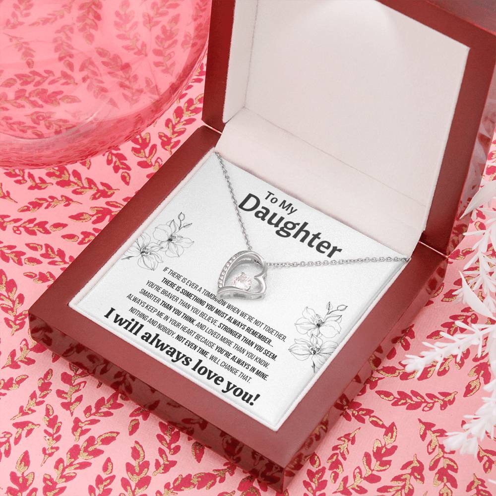 TO MY DAUGHTER HEART NECKLACE - ON CLOUD NINE GIFTS