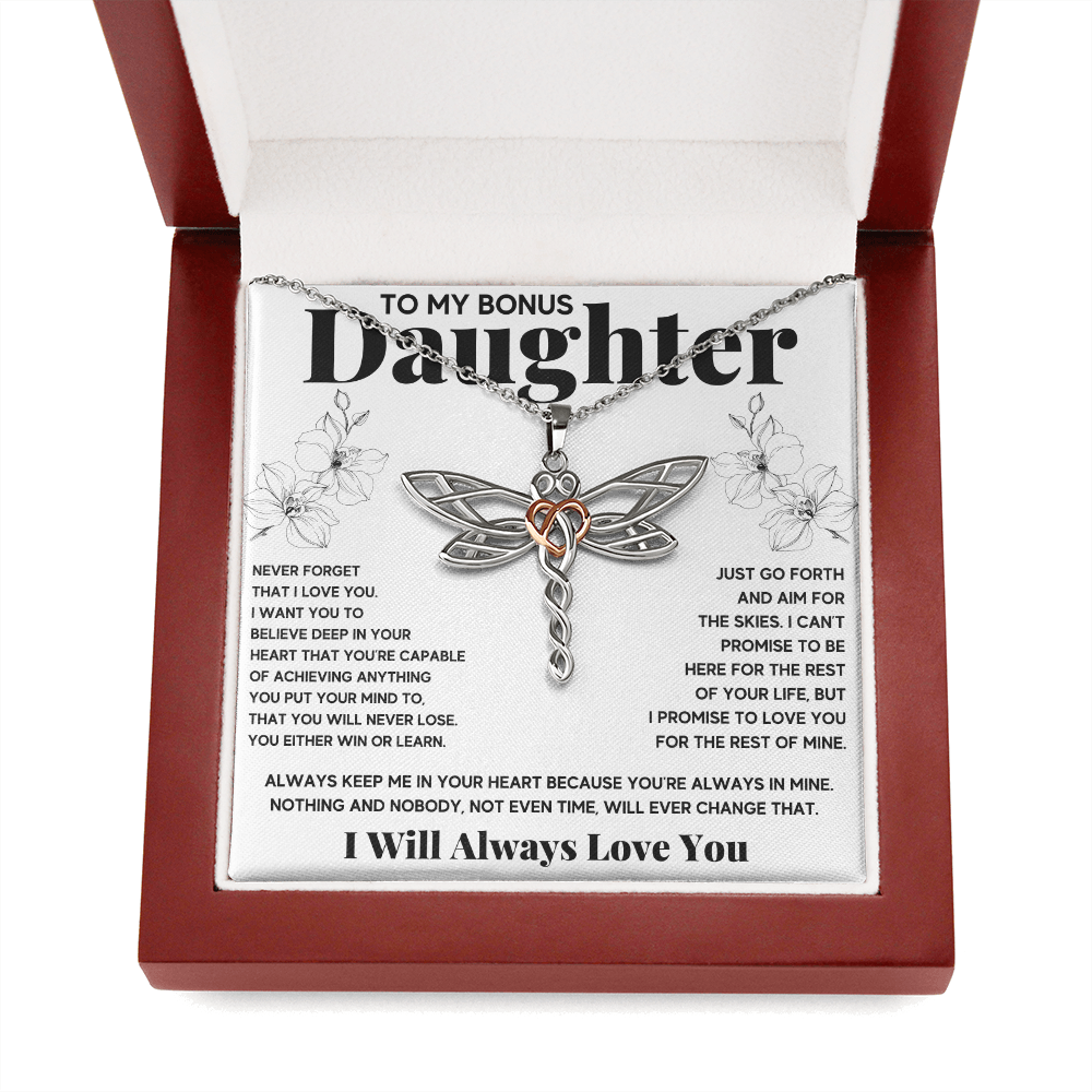 BONUS DAUGHTER TIME DRAGONFLY NECKLACE - ON CLOUD NINE GIFTS