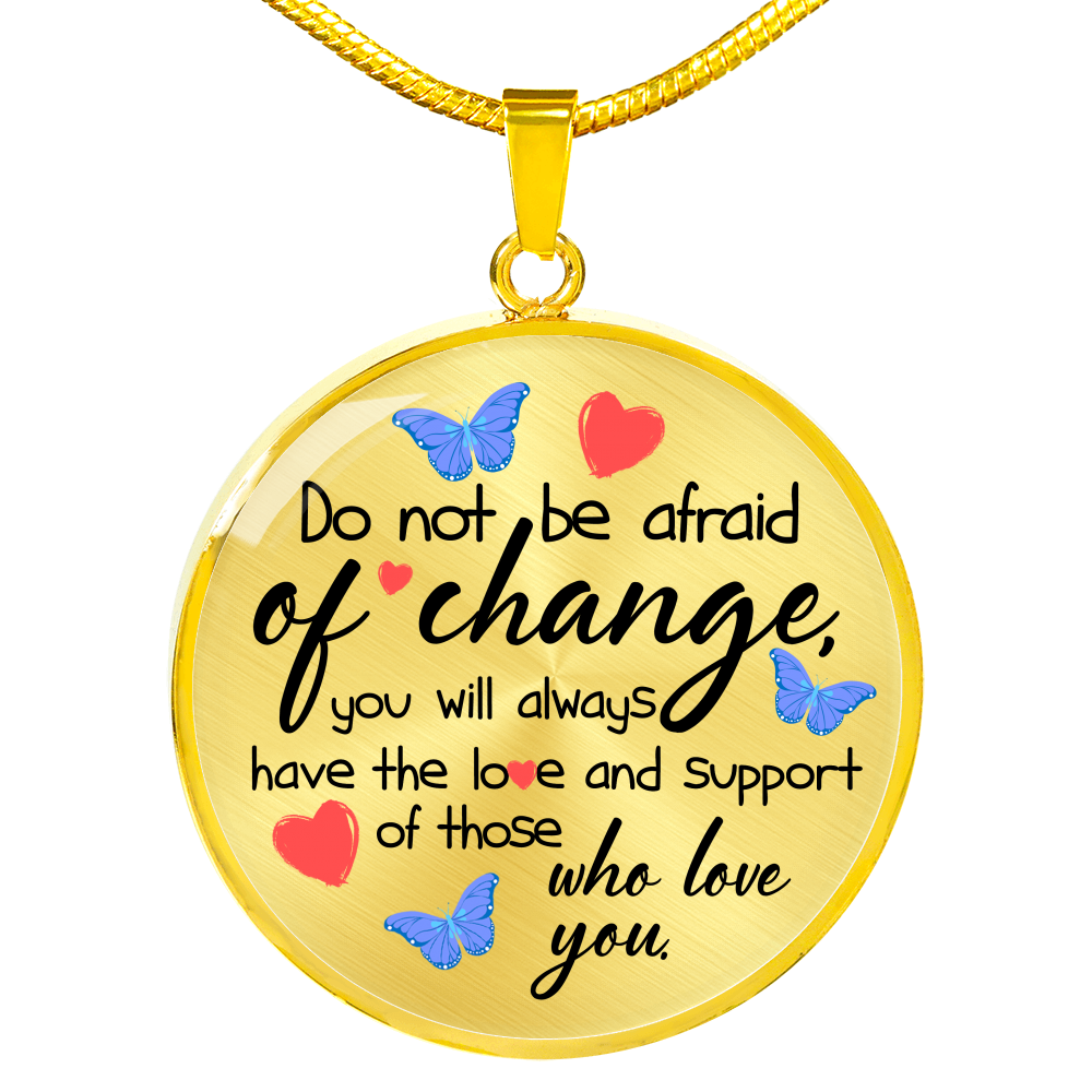 LOVE AND SUPPORT CIRCLE NECKLACE GIFT SET - ON CLOUD NINE GIFTS