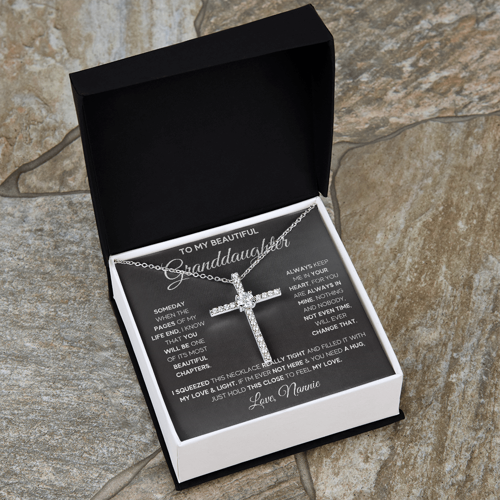 TO MY BEAUTIFUL GRANDDAUGHTER - LOVE, NANNIE - ON CLOUD NINE GIFTS