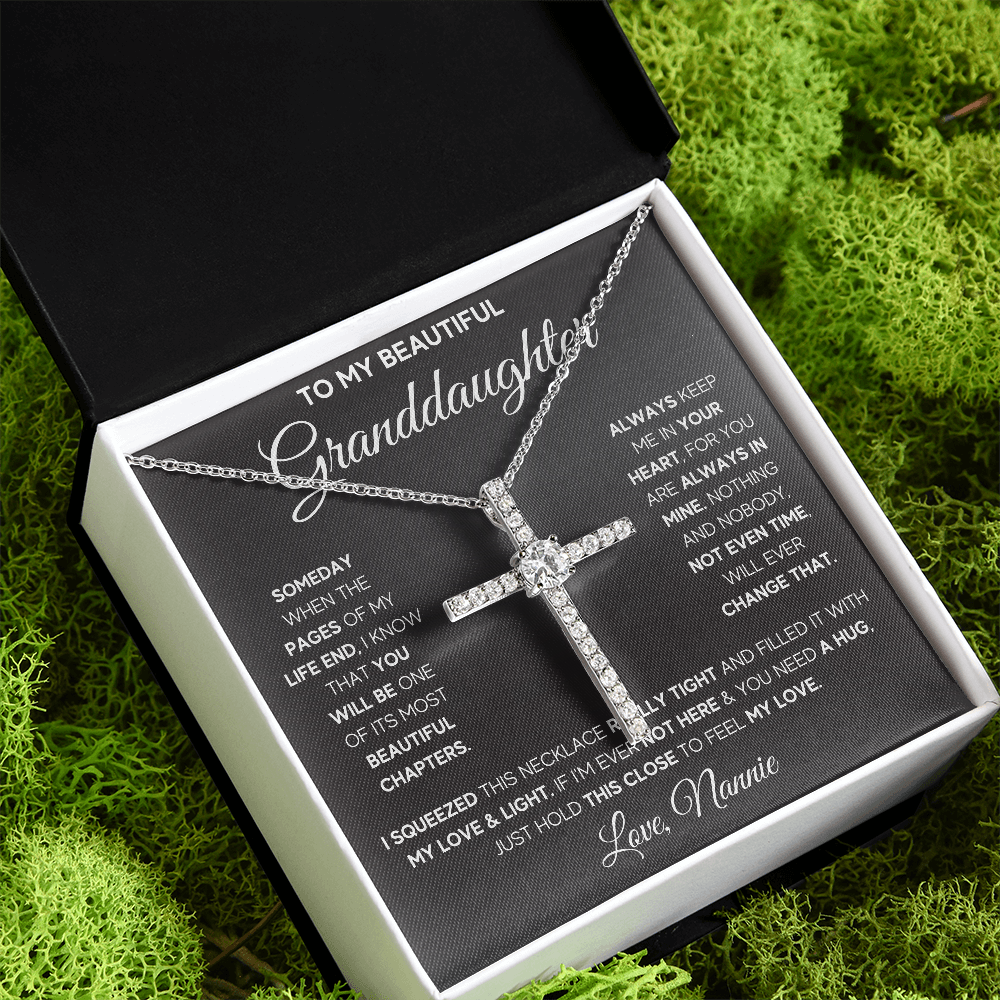 TO MY BEAUTIFUL GRANDDAUGHTER - LOVE, NANNIE - ON CLOUD NINE GIFTS