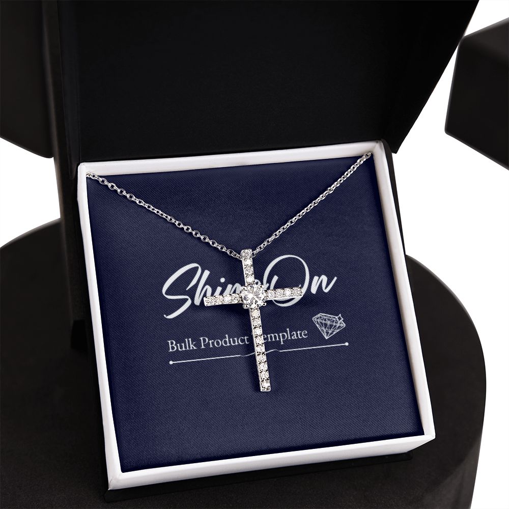 CZ CROSS NECKLACE GIFT SET - ON CLOUD NINE GIFTS