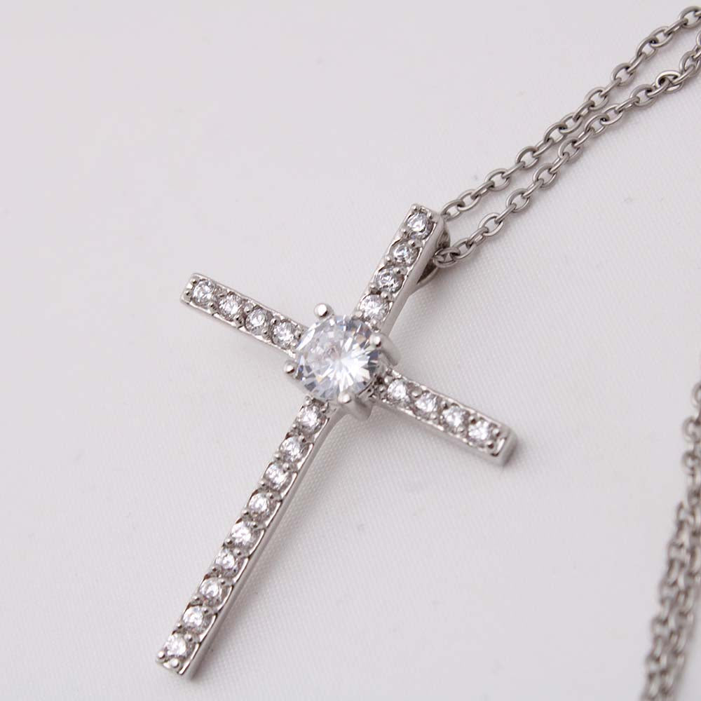 CZ CROSS NECKLACE GIFT SET - ON CLOUD NINE GIFTS