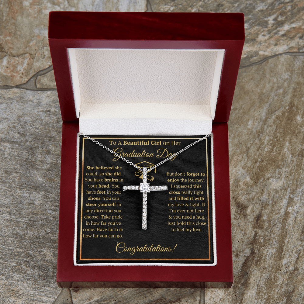 College graduation gifts for her female mba graduation presents for daughter class of 2022 jewelry pendant with message card and gift box - ON CLOUD NINE GIFTS
